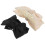 Haarclips met strikjes voor dames, wit, set van 2 1