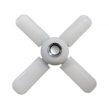 Skládací noční světlo ve tvaru listu, USB LED, teplá bílá, stmívatelné