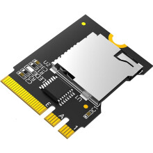 Adaptér z M.2Key A+E WiFi slotu na čítačku kariet T-Flash