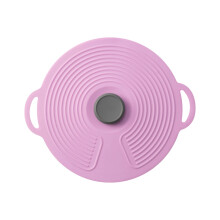 Tapa de silicona reutilizable para alimentos, paquete de 6 unidades.