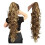 Extensão de cabelo rabo de cavalo com presilha, cacheado e ondulado, 60 cm (24 polegadas) 1