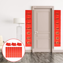 Conjunto de 1 peça de papel Xuan vermelho para caligrafia