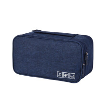 Sac de rangement pour sous-vĂŞtements de voyage en toile 18 x 13 x 16 cm
