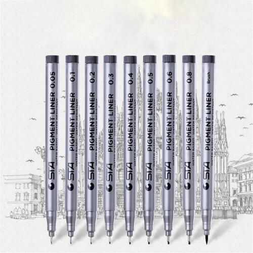Στυλό Dyvicl με λεπτή μύτη για σχέδιο 2,5 ml