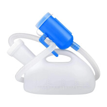 Male Urinal for Elderly with Lid and 2000ml Capacity