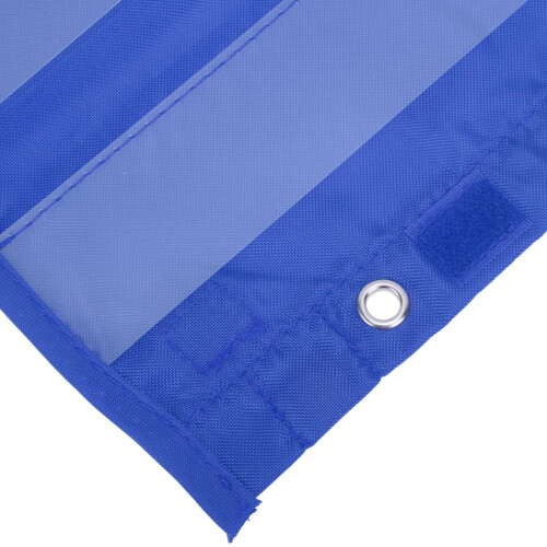 Magnetic Pocket Chart Blue Transparent 5 Rows 2