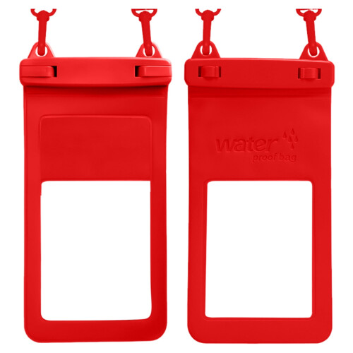Capa universal à prova d'água para celulares de até 7 polegadas