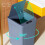 13L Touchless Automatic Trash Can Blue 3-Mode 4