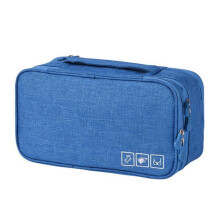 Sac de rangement pour sous-vĂŞtements de voyage en toile 18 x 13 x 16 cm