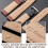 Leather watch band dark brown 21mm 5