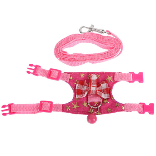 Hamster Harness Vest with Adjustable Leash for Small Pets