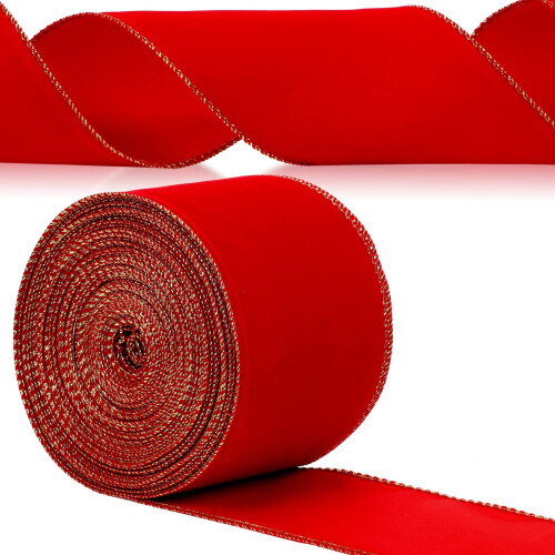 Fita natalina com borda decorativa 5cm  2m