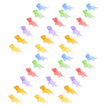 Figurines miniatures de lézards en résine phosphorescente, lot de 36 pièces