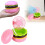 Mini-Hamburger-Ventilator, wiederaufladbar, 3 Geschwindigkeiten, tragbar 1