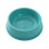 Tigela redonda para ração de animais de estimação, verde, 21 x 6,5 cm (8,27 x 2,56 polegadas). 1
