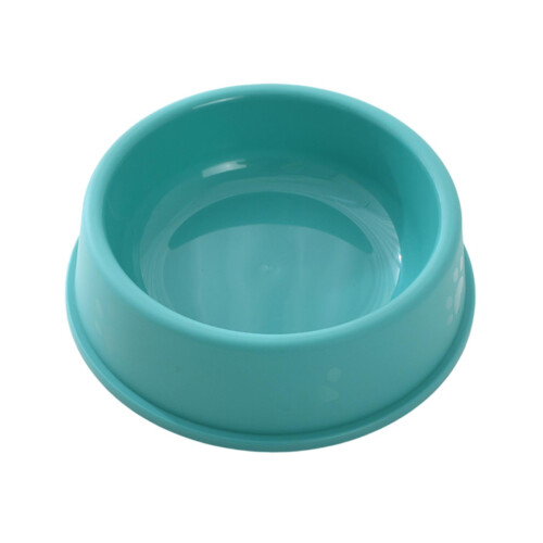 Tigela redonda para ração de animais de estimação, verde, 21 x 6,5 cm (8,27 x 2,56 polegadas).