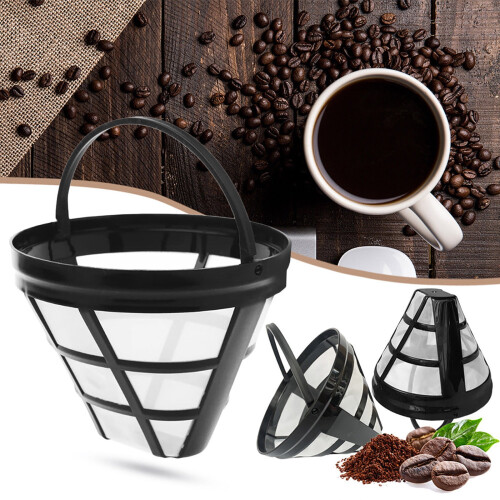 Nylon-Kaffeefilterkorb, Hochtemperatur-Netzgewebe, 1er-Pack