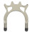 Billiard Cue Rest with Adjustable Bridge Head and Screw-on 1