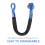 Tow Strap UHMWPE Lightweight 1/2" x 22" 2 Pack 5