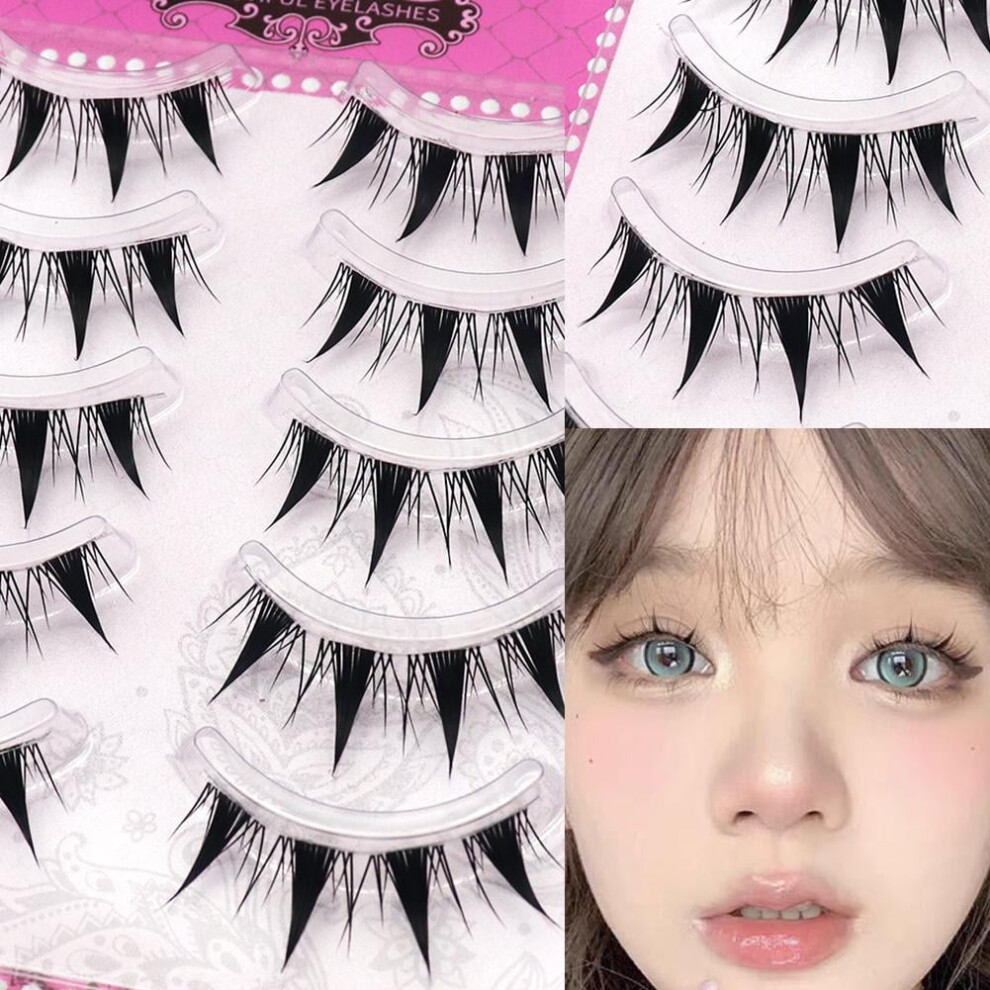 Little Devil False Eyelashes Cosplay Natural Look 1 Pair