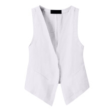 Women's linen sleeveless vest top - spring/summer tunic,