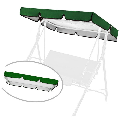 Swing Canopy Replacement Cover Waterproof 2-3 Seat