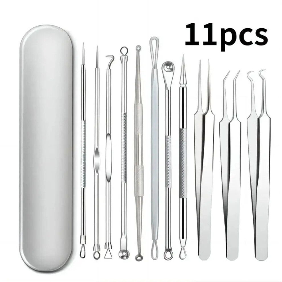 Blackhead Removal Tool Set with Pointed Acne Needles