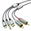 Audio Cable Adapter RCA to 3.5mm USB-C 3-in-1 1