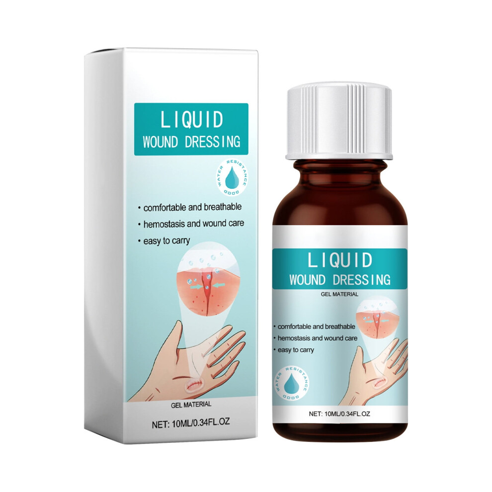 Liquid Wound Dressing Gel Breathable Hemostatic 10ml