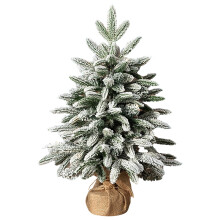 Artificial Christmas Tree Burlap Base 6ft
