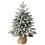 Artificial Christmas Tree Burlap Base 6ft 1
