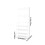 Hall tree with shoe bench 8 hooks storage shelves 4