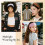 HSEM Damen-Haargummis, breit, rutschfest, 6er-Pack 5