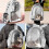 Sac à dos transparent pour chat, gris, 32 x 26 x 41 cm 6