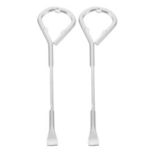 OUNONA Ouvre-boîtes de peinture en métal, lot de 2, argenté