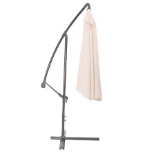 Baldachim plażowy przeciwsłoneczny beżowy uniwersalny Fit1Set
