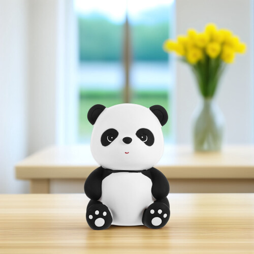 FRCOLOR Panda Spaarpot Decoratieve Blikken Muntcontainer voor 2