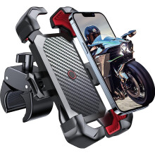 Motorfiets telefoonhouder met automatische vergrendeling en anti-shake functie
