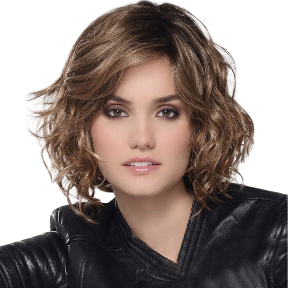 Women's Natural-Look Short Curly Synthetic Wig