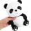 FRCOLOR Panda Spaarpot Decoratieve Blikken Muntcontainer voor 8