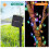 Solar Flower String Lights Outdoor Decor 20 LED 8