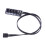 4-pins PWM pc-ventilatorhub met 1-naar-4 interne verlengkabel 1
