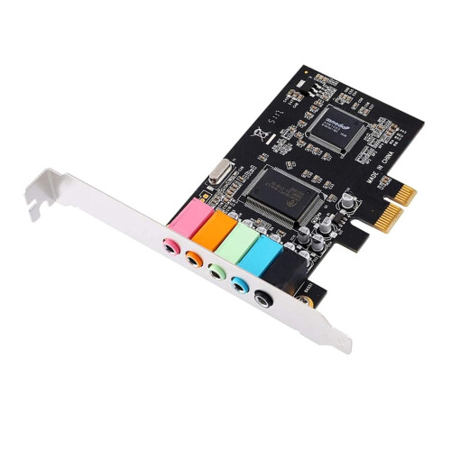 PCIe 5.1 Internal Sound Card with Low Profile Bracket
