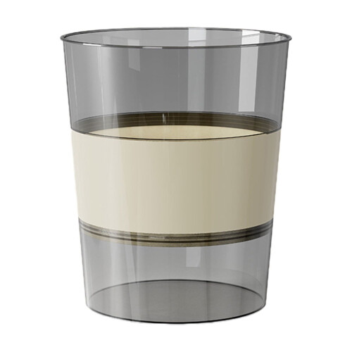 Coș de gunoi modular din plastic alb, 27x22x18 cm 1