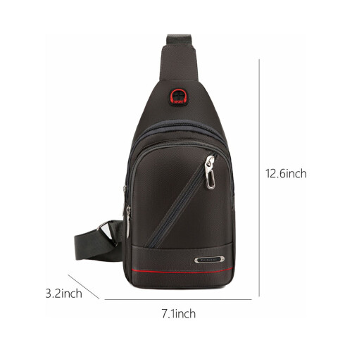 Sac bandoulière imperméable 1L 2