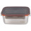 Caja rectangular de acero inoxidable 304 para almacenar alimentos, 1900 ml. 1