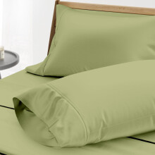 King Size Egyptian Cotton Pillow Cases2pcs1000TC Sage