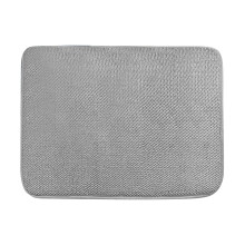 Tapis égouttoir à vaisselle en microfibre 50 x 38 cm (20 x 15 pouces) super absorbant