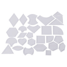 Quilt Templates Handmade Mixed Set 27 Pieces