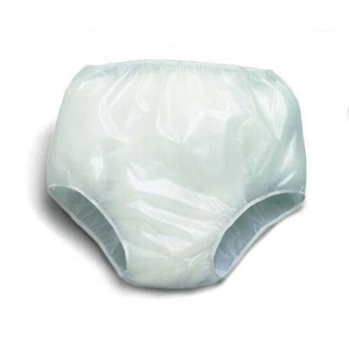 Lot de 3 culottes d'incontinence unisexes réutilisables en vinyle